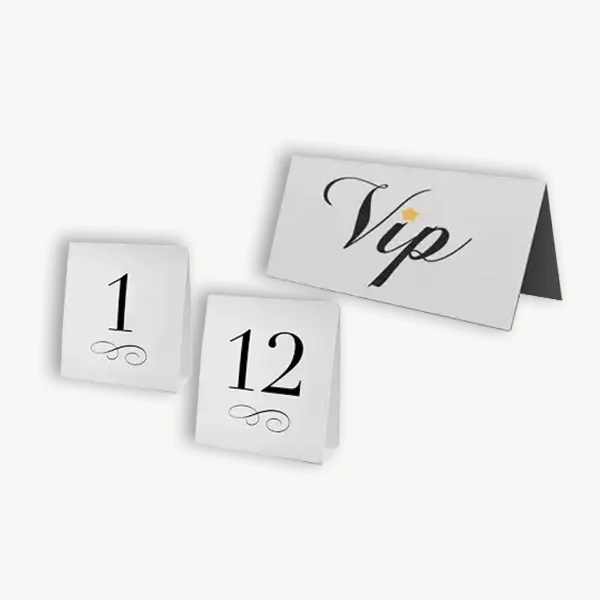 2 8 x 11 Table Tents