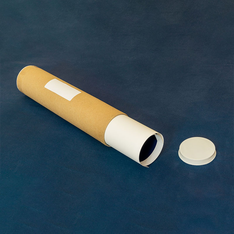 A stack of 3x36 mailing tubes in a custom size