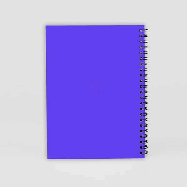 5 5 x 8 5 Notepad photographed at an angle to show the board thickness