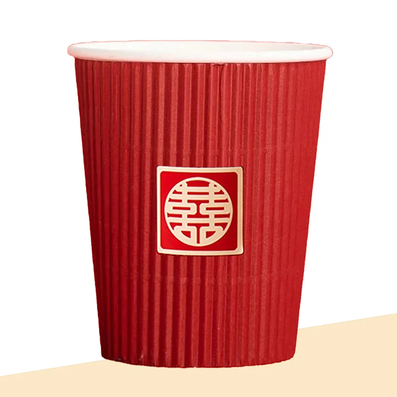 90mm Paper Cups in use, packed and ready to ship