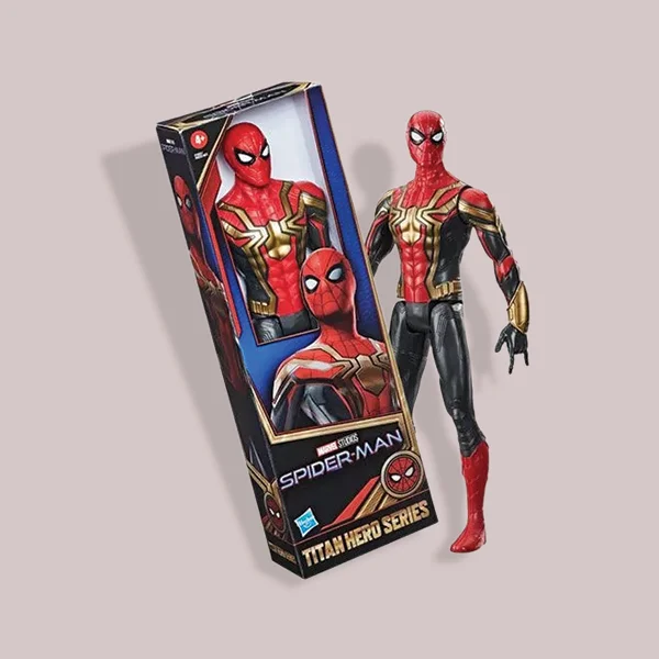 Action Figure Boxes — custom toy boxes by Packmio Action Figure Boxes beside the product it was made to hold