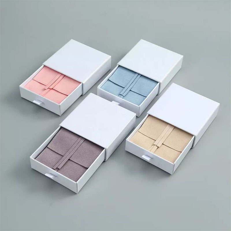 A stack of apparel sleeve boxes in a custom size