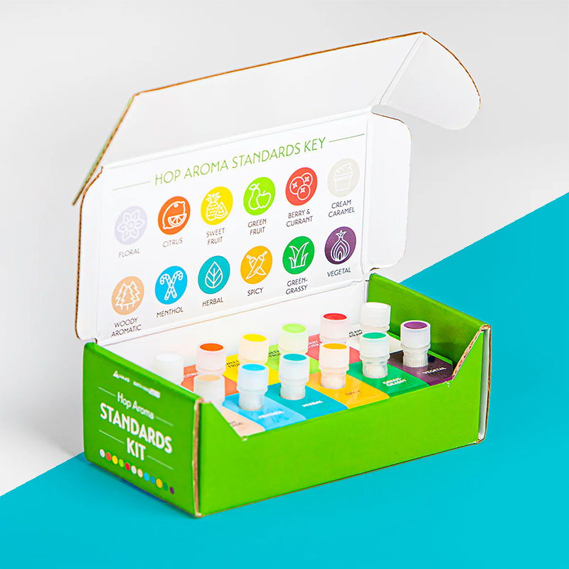 Aroma Boxes — custom essential oil boxes by Packmio Close detail of the print finish on aroma boxes