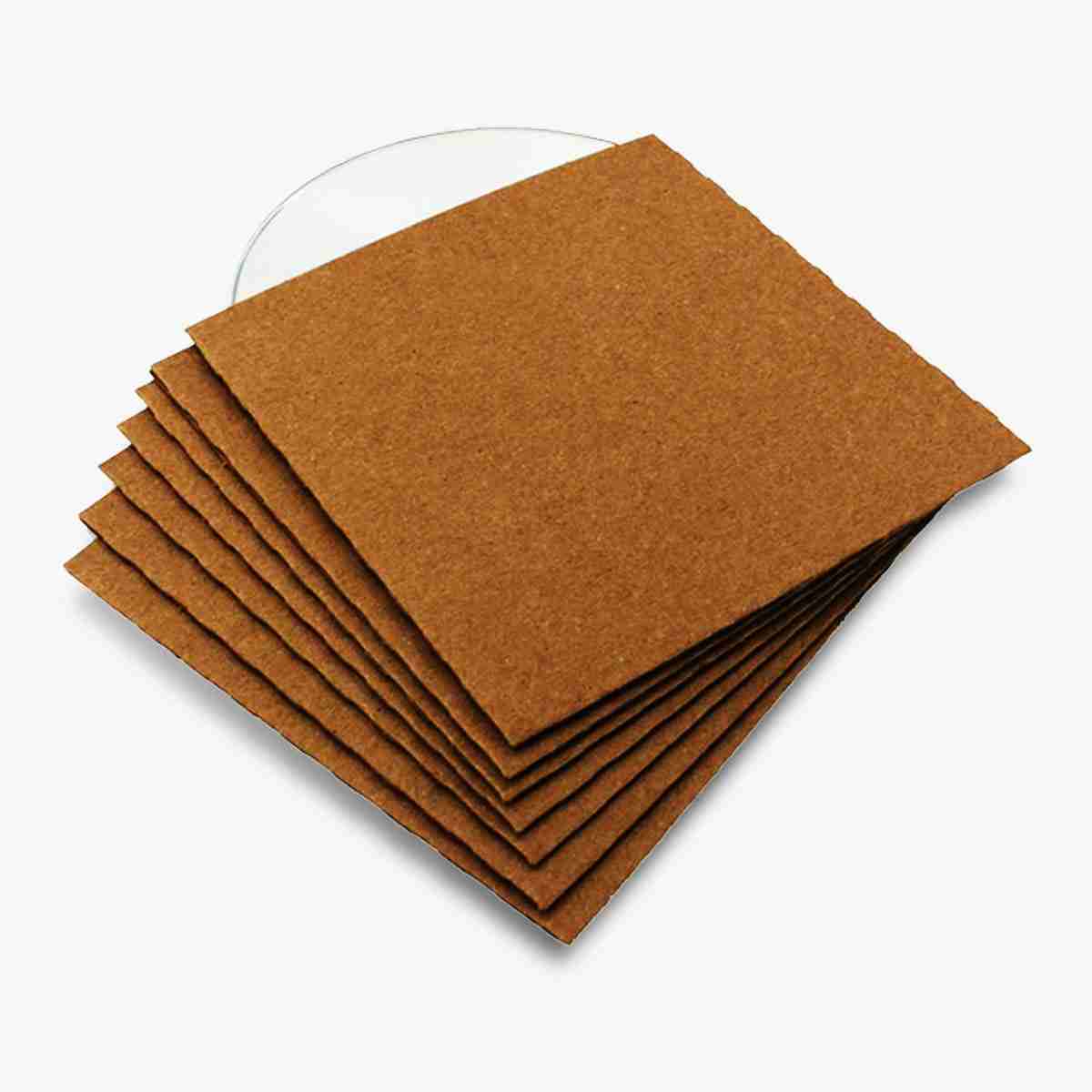 Assorted Cardboard Sheets — custom cardboard sheets by Packmio Assorted Cardboard Sheets opened to show the inside print and construction