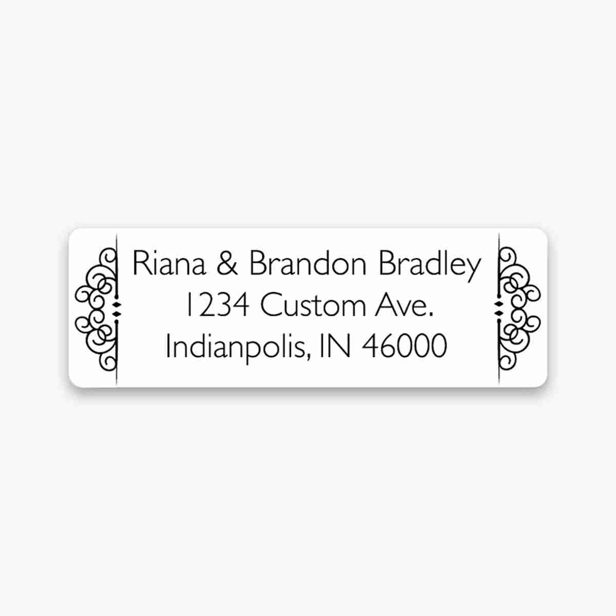 Assorted Labels — custom labels by Packmio Close detail of the print finish on assorted labels