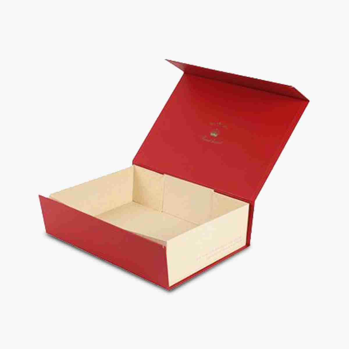 Assorted Luxury Boxes — custom luxury boxes by Packmio Assorted Luxury Boxes shown closed, printed to a customer's own artwork