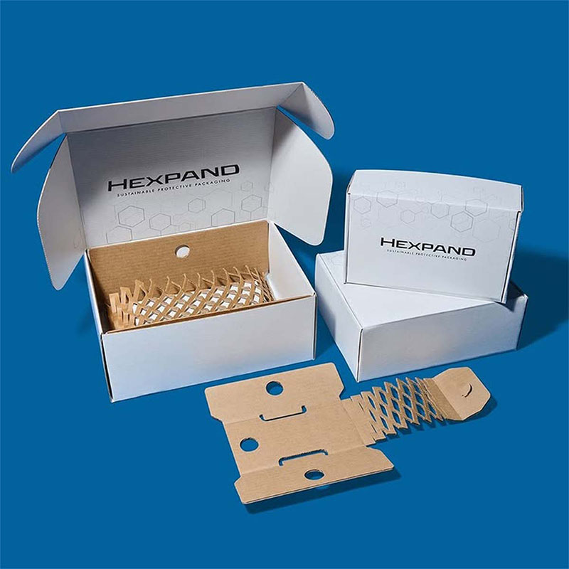 Packaging Inserts photographed at an angle to show the board thickness