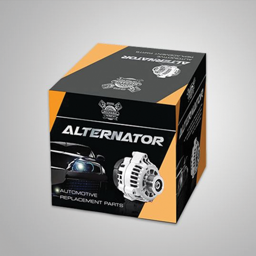 Automotive Parts Boxes opened to show the inside print and construction