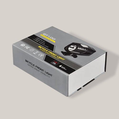 A stack of automotive parts boxes in a custom size
