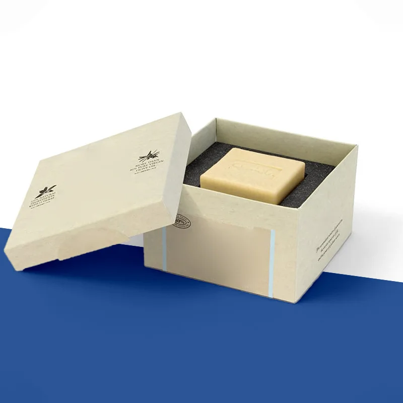 Soap Boxes in use, packed and ready to ship
