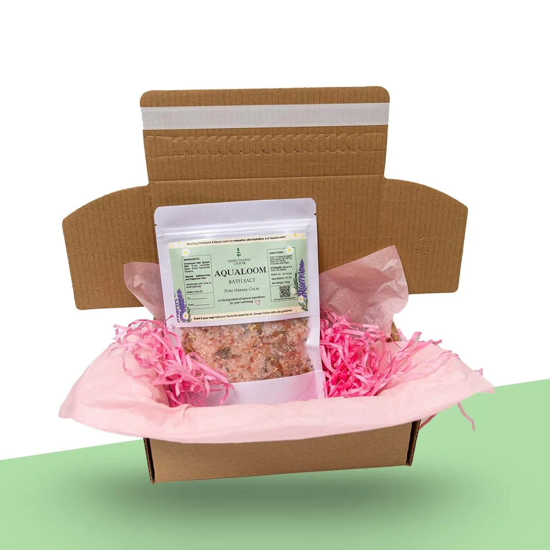 Bath Salt Boxes