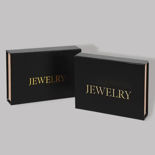 Black Friday Boxes opened to show the inside print and construction