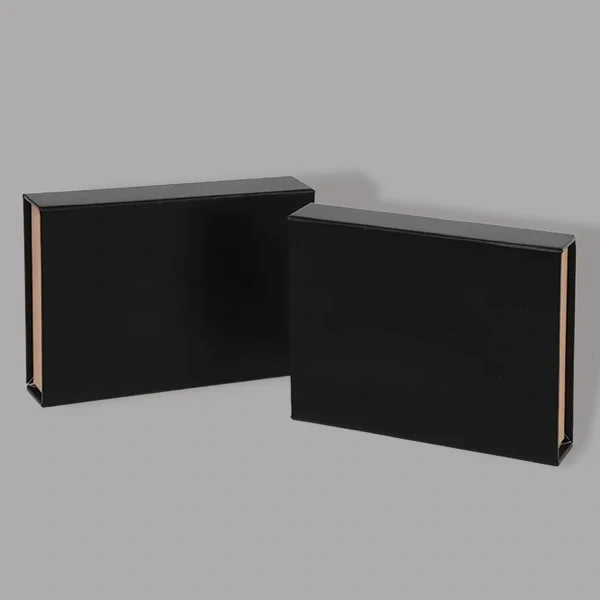 A stack of black friday boxes in a custom size