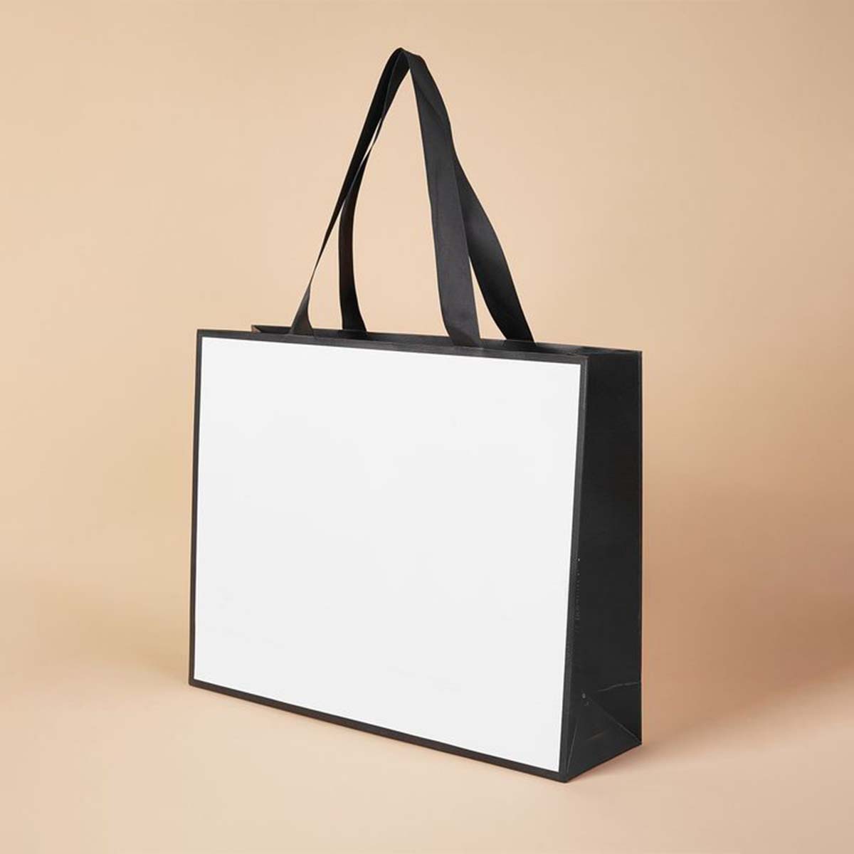Paper Bags beside the product it was made to hold