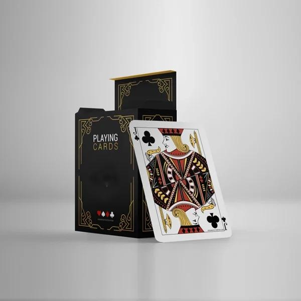 Close detail of the print finish on game boxes