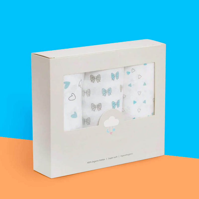 Apparel Boxes beside the product it was made to hold