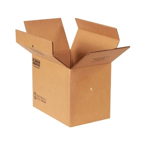 Book Shipping Boxes — custom shipping boxes by Packmio A stack of book shipping boxes in a custom size