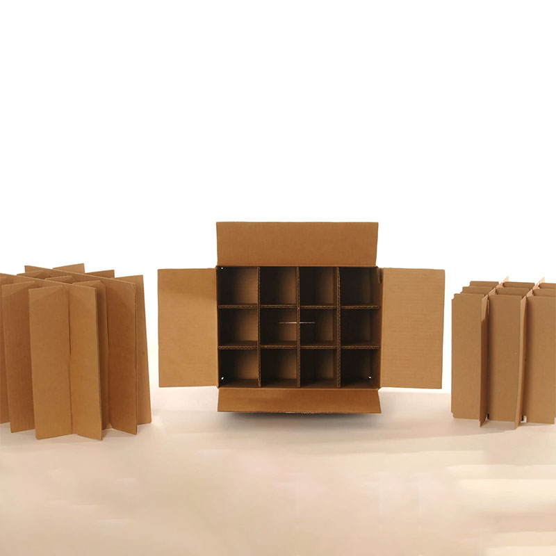Box Partitions — custom packaging inserts by Packmio Box Partitions in use, packed and ready to ship