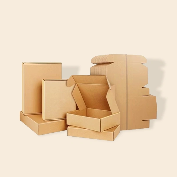 A stack of box suppliers in a custom size