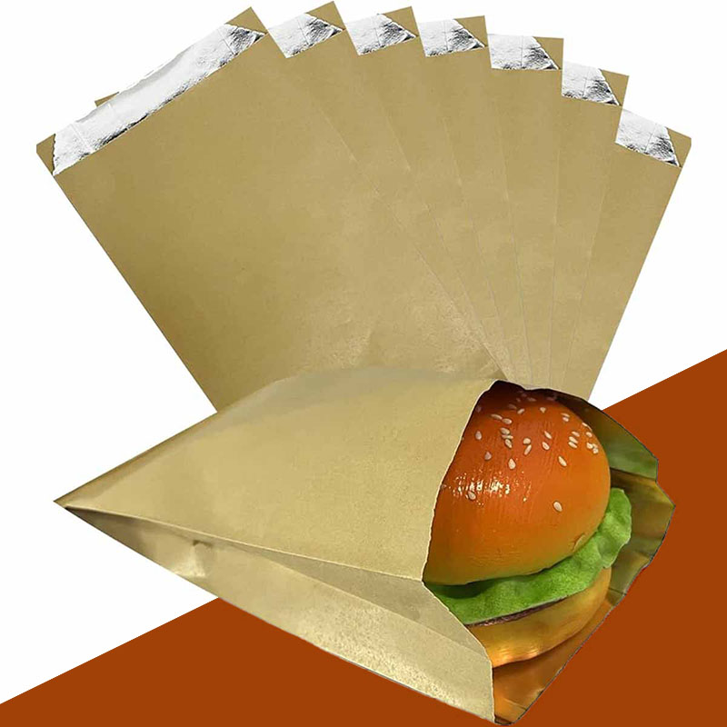 Burger Sleeves photographed at an angle to show the board thickness