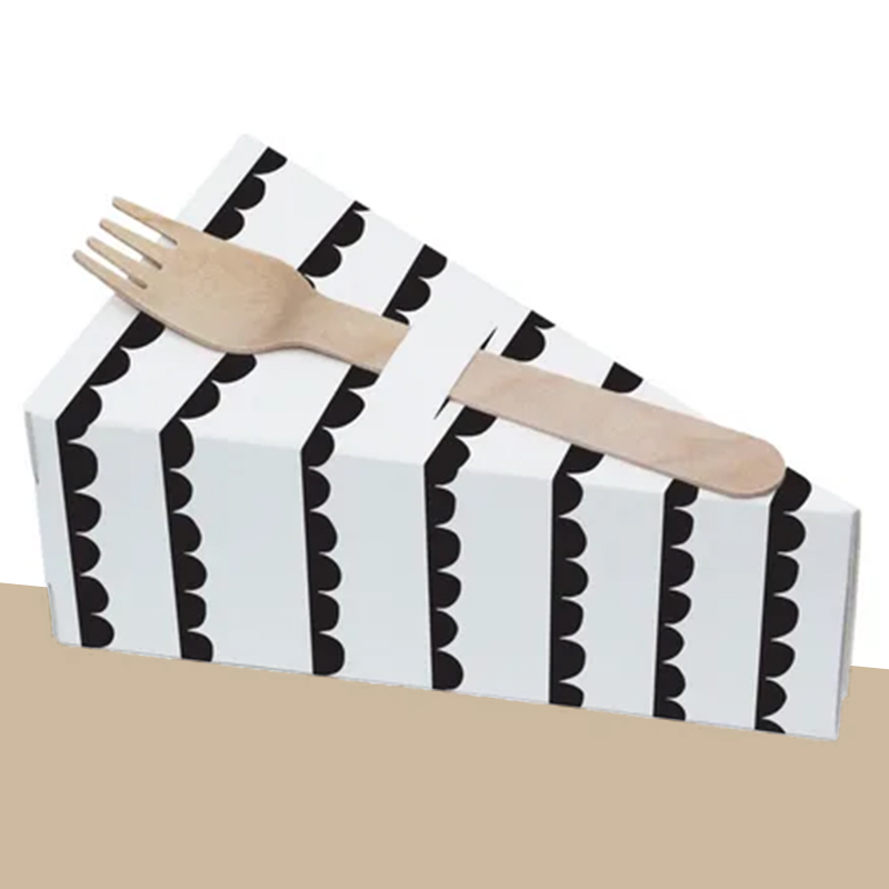 Cake Slice Boxes — custom cake boxes by Packmio Cake Slice Boxes in an alternative colorway