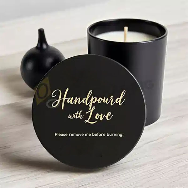 A stack of candle dust cover boxes in a custom size