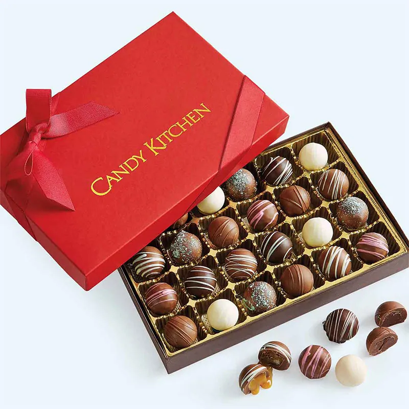 Candy Box with Dividers — custom candy boxes by Packmio Candy Box with Dividers in an alternative colorway
