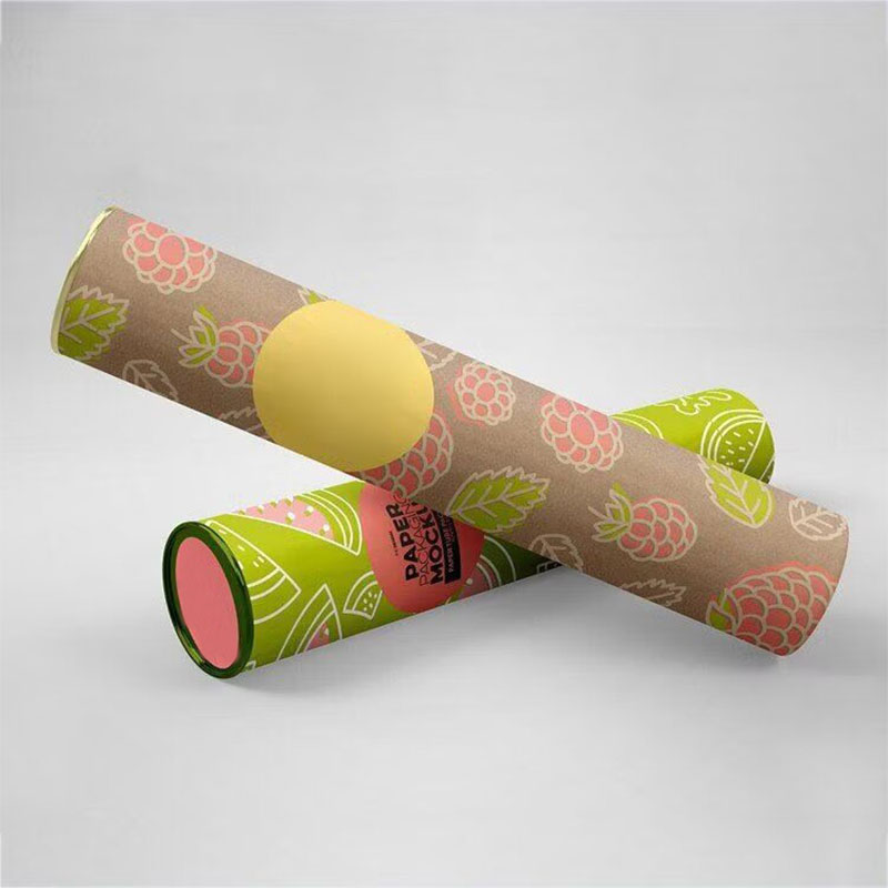 A stack of candy tubes in a custom size