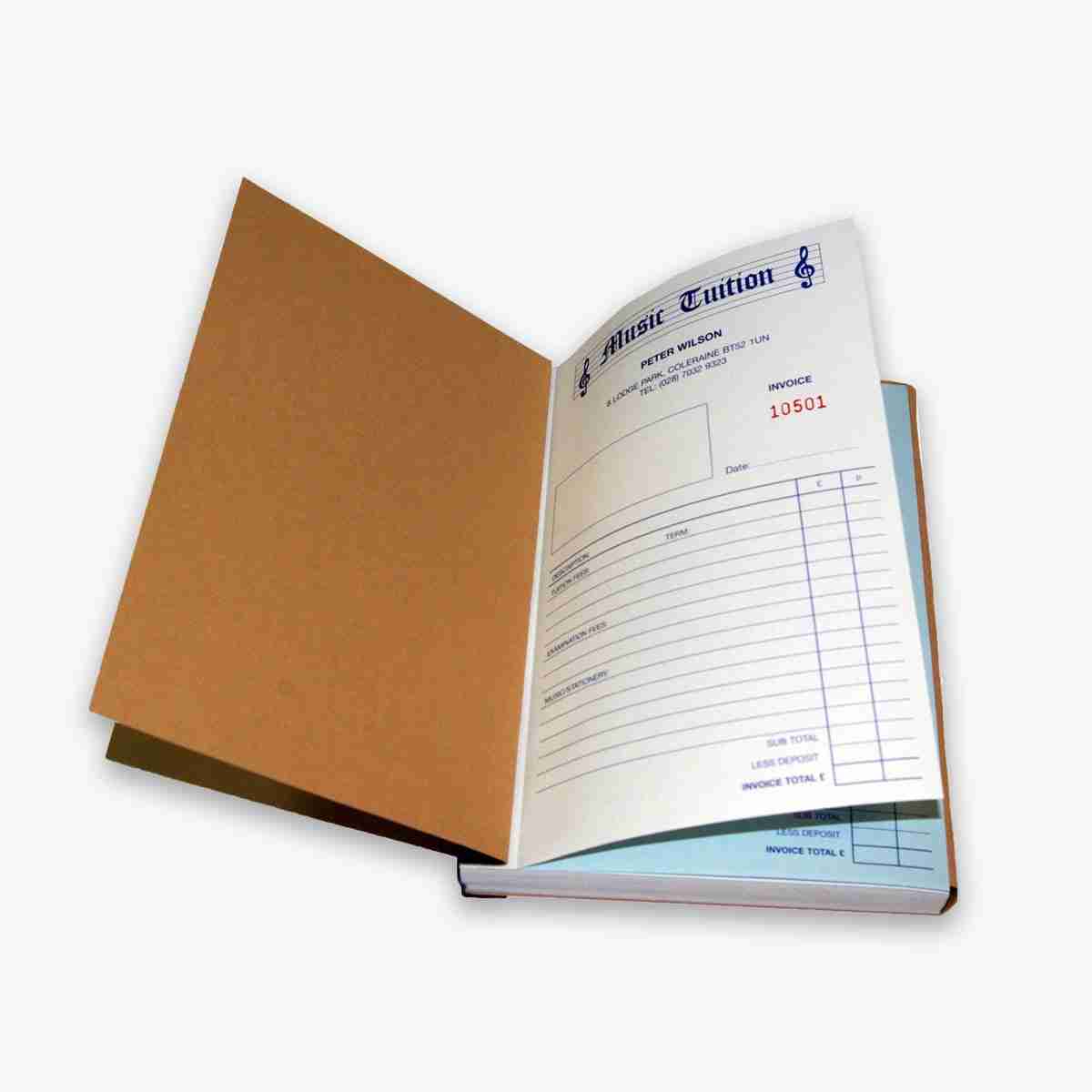Carbonless Book Boxes in use, packed and ready to ship