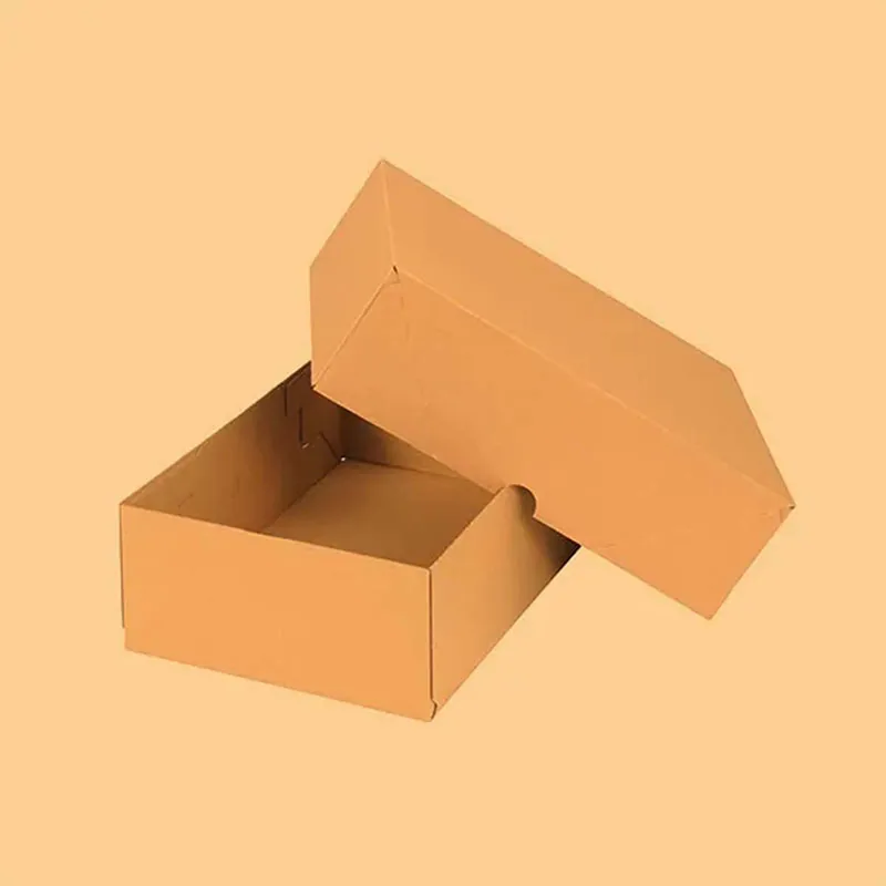 Cardboard Boxes with Lid — custom corrugated boxes by Packmio Cardboard Boxes with Lid in use, packed and ready to ship
