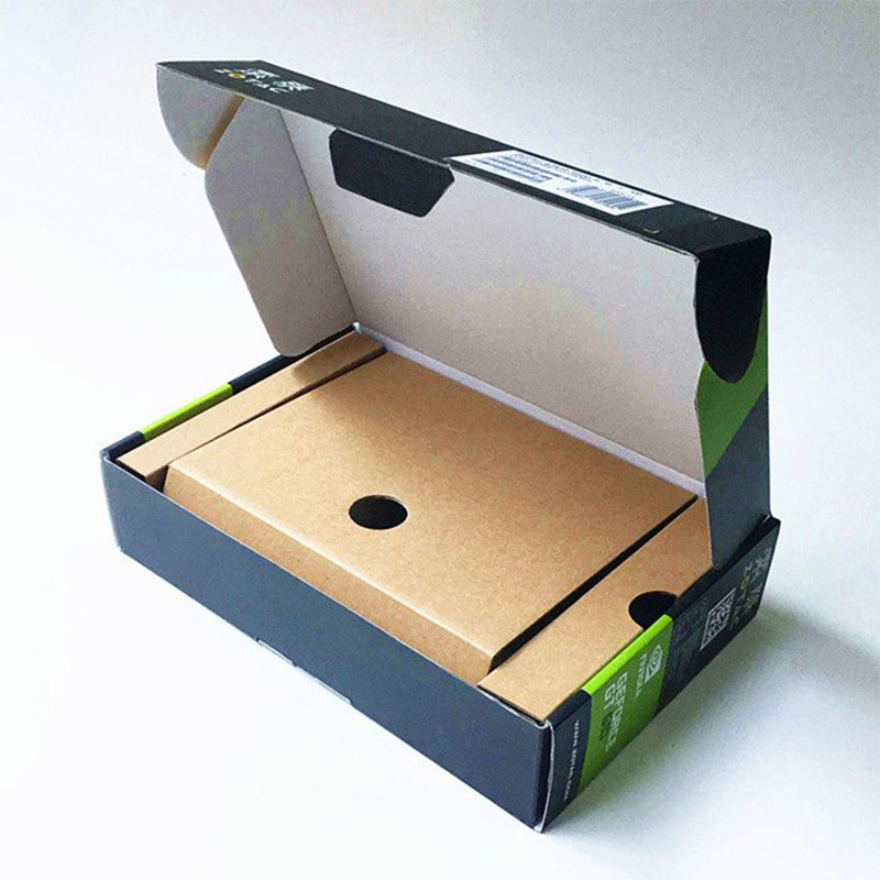 Cardboard Boxes — custom corrugated boxes by Packmio Cardboard Boxes beside the product it was made to hold