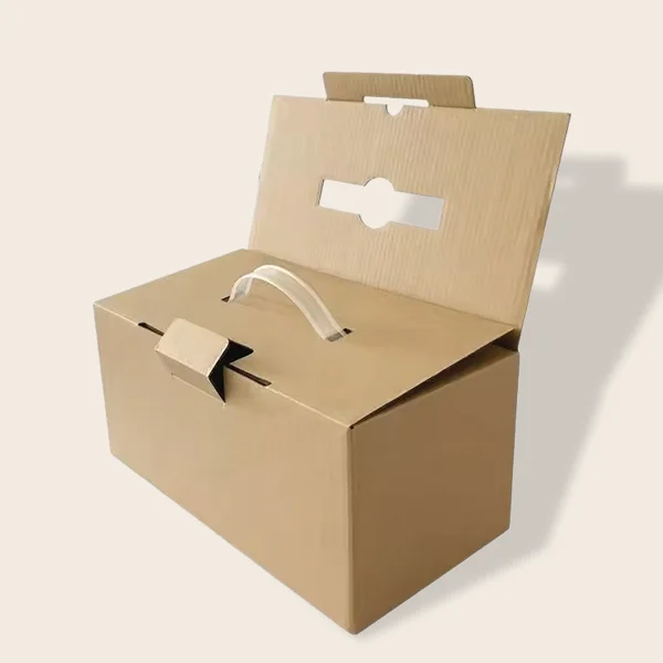 Cardboard Pet Carriers Boxes opened to show the inside print and construction
