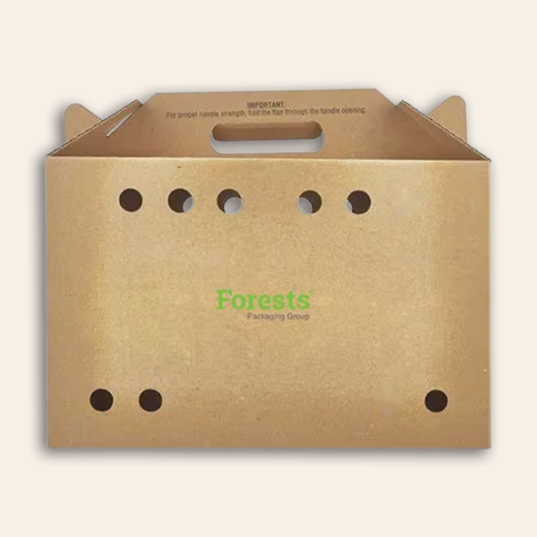 A stack of cardboard pet carriers boxes in a custom size