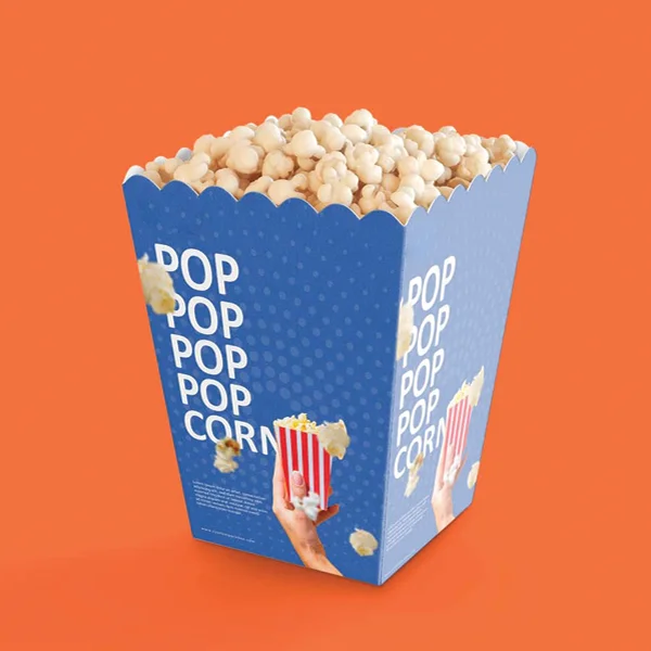 Popcorn Boxes — custom popcorn boxes by Packmio Popcorn Boxes in an alternative colorway