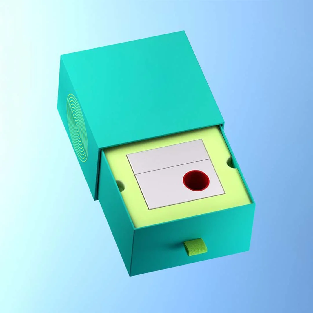 A stack of cardboard sleeve boxes in a custom size