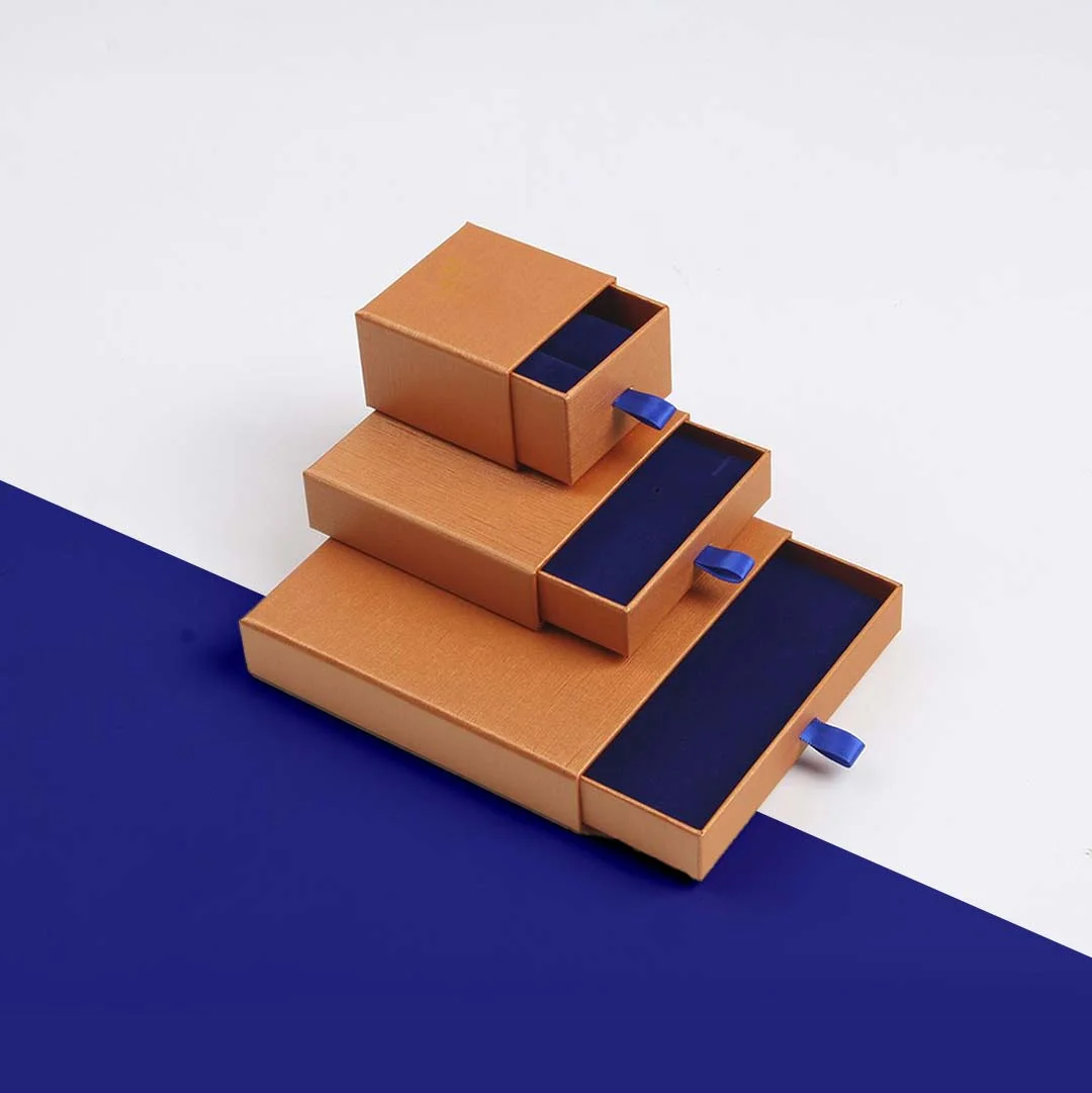 Cardboard Sleeve Boxes in use, packed and ready to ship
