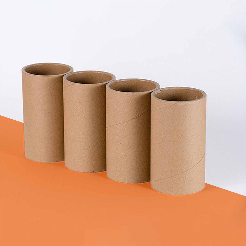 Cardboard Tubes with Inserts opened to show the inside print and construction