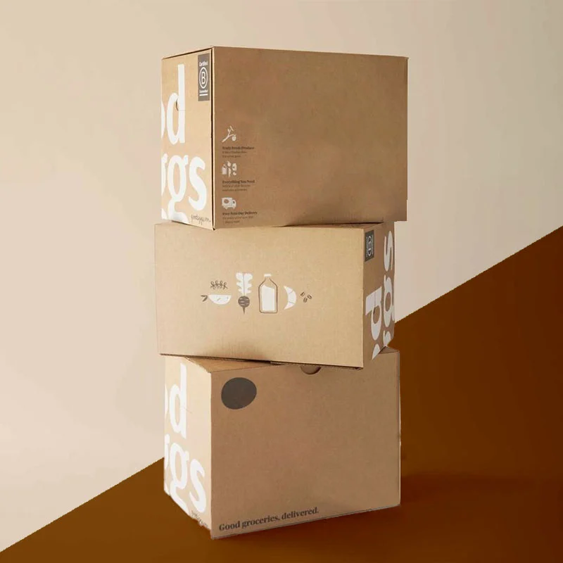 Cardboard — custom cardboard sheets by Packmio Close detail of the print finish on cardboard