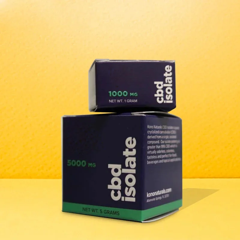 Cbd Isolate Boxes — custom cbd packaging by Packmio Cbd Isolate Boxes in an alternative colorway