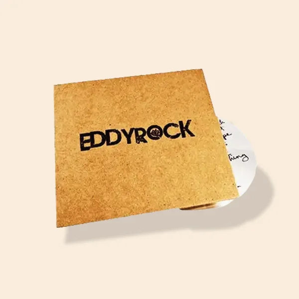 CD & DVD Folders — custom stationery by Packmio CD & DVD Folders photographed at an angle to show the board thickness