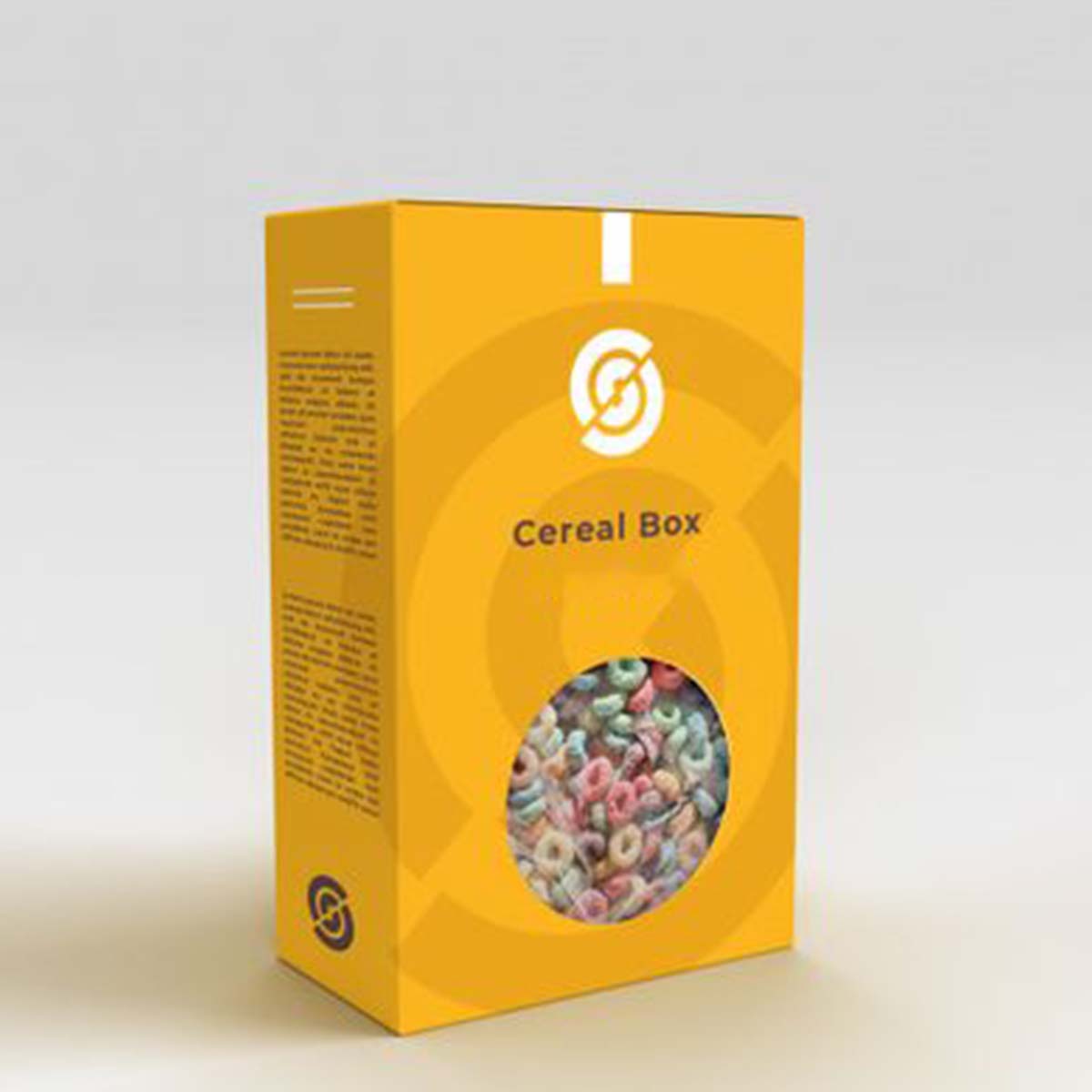 Cereal Boxes — custom cereal boxes by Packmio Cereal Boxes opened to show the inside print and construction