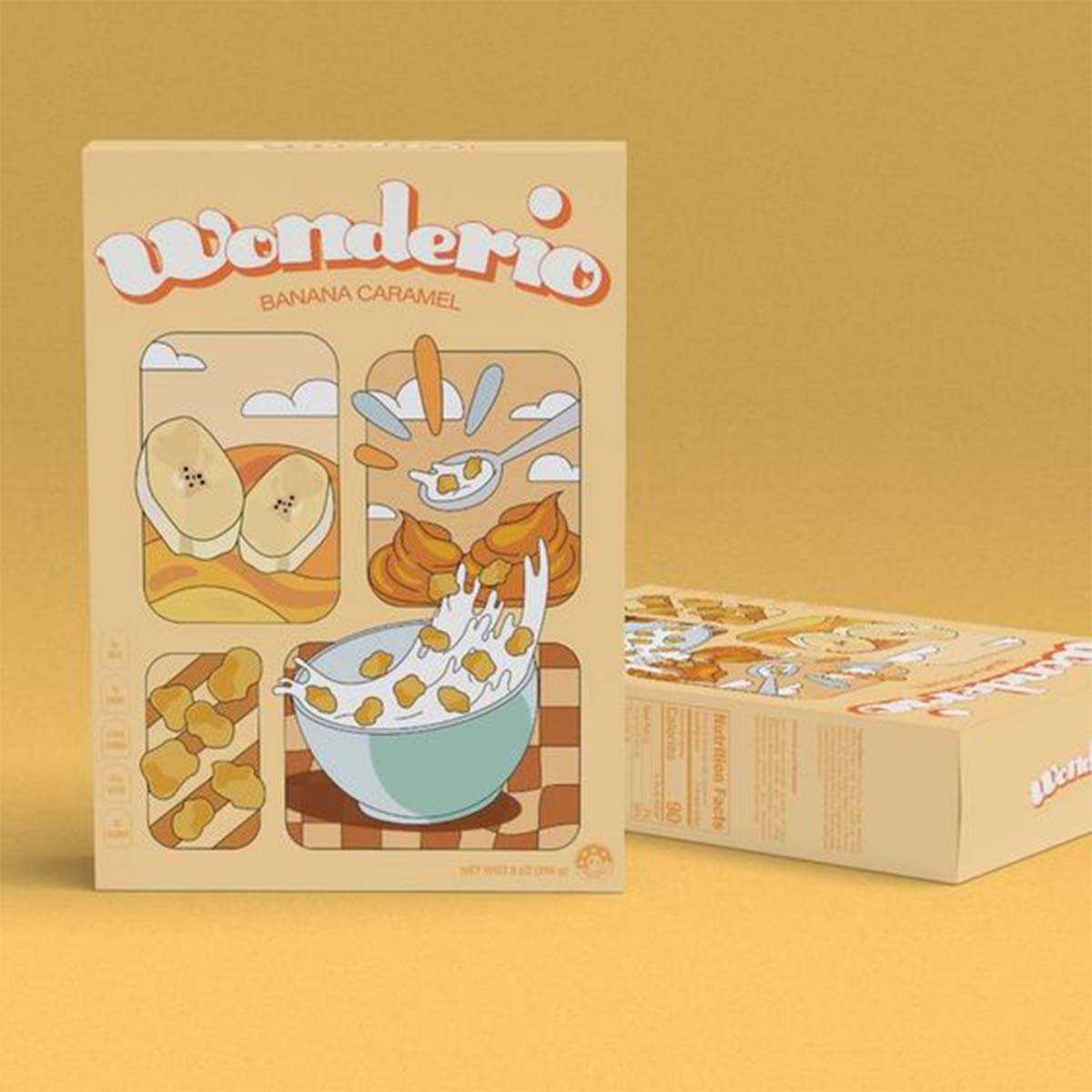 Cereal Boxes — custom cereal boxes by Packmio A stack of cereal boxes in a custom size