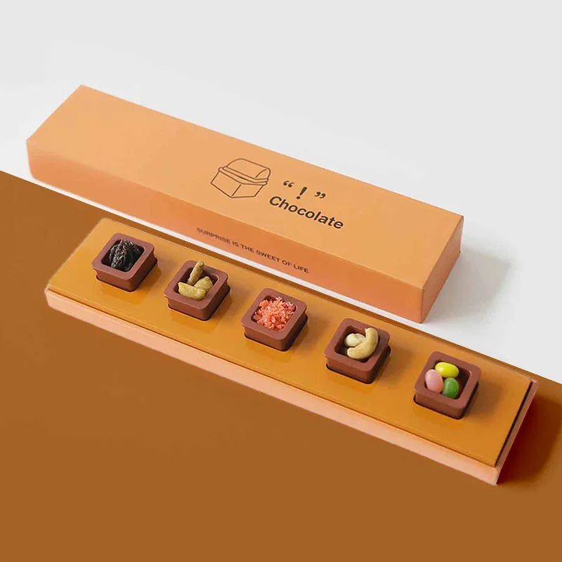Chocolate Box Inserts — custom chocolate boxes by Packmio Chocolate Box Inserts in an alternative colorway