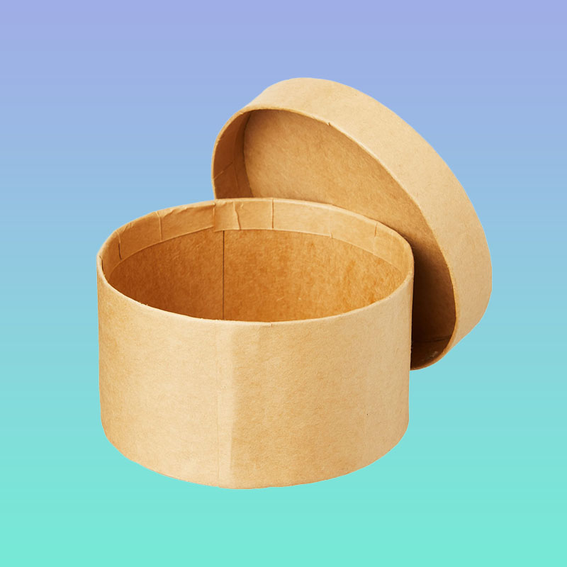 Circle Boxes photographed at an angle to show the board thickness