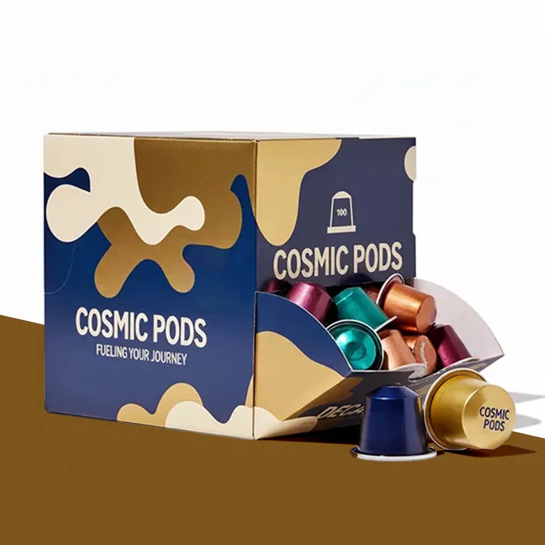 Coffee Pod Boxes — custom coffee packaging by Packmio Coffee Pod Boxes in an alternative colorway