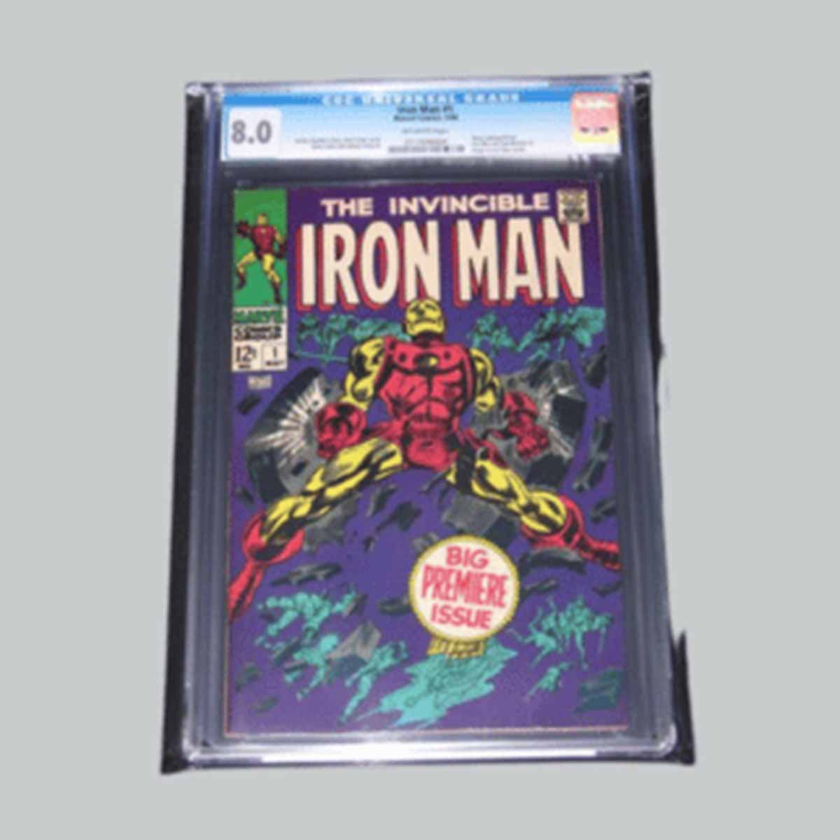 Comic Mylar Bags photographed at an angle to show the board thickness