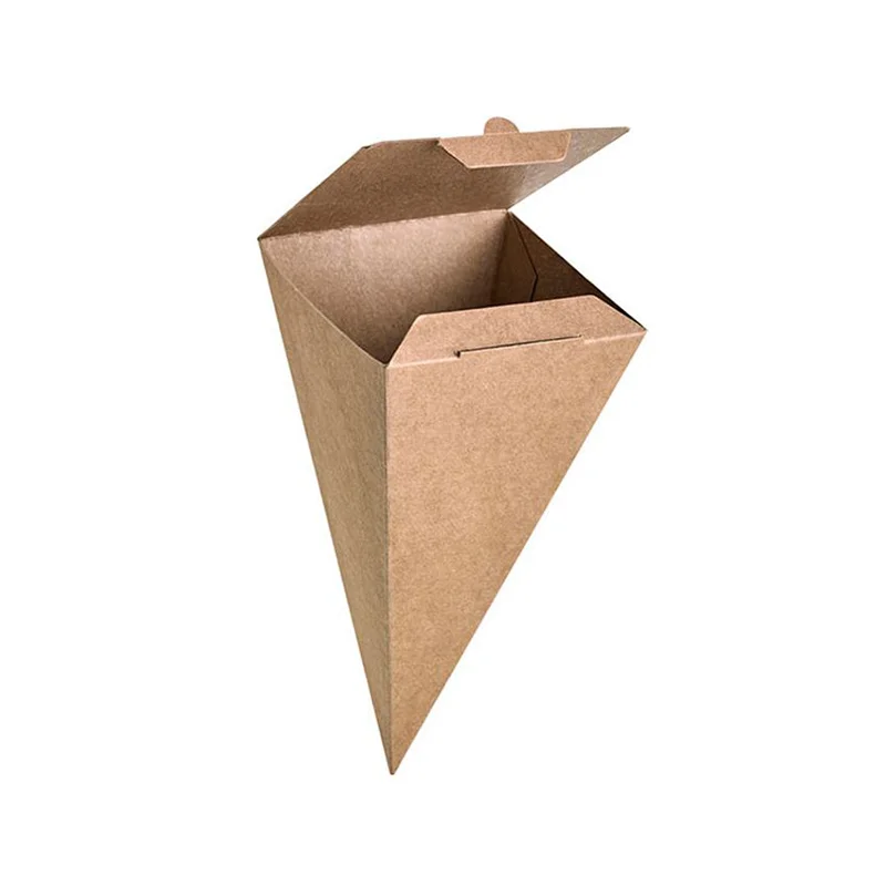 Cone Shaped Favor Boxes in use, packed and ready to ship