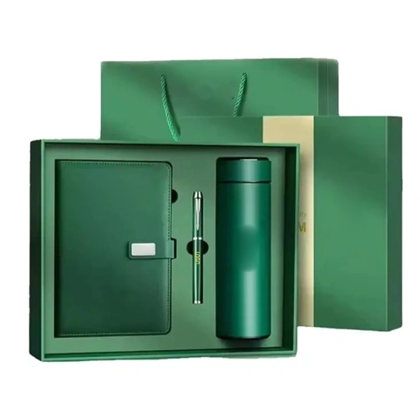 Corporate Gift Boxes beside the product it was made to hold