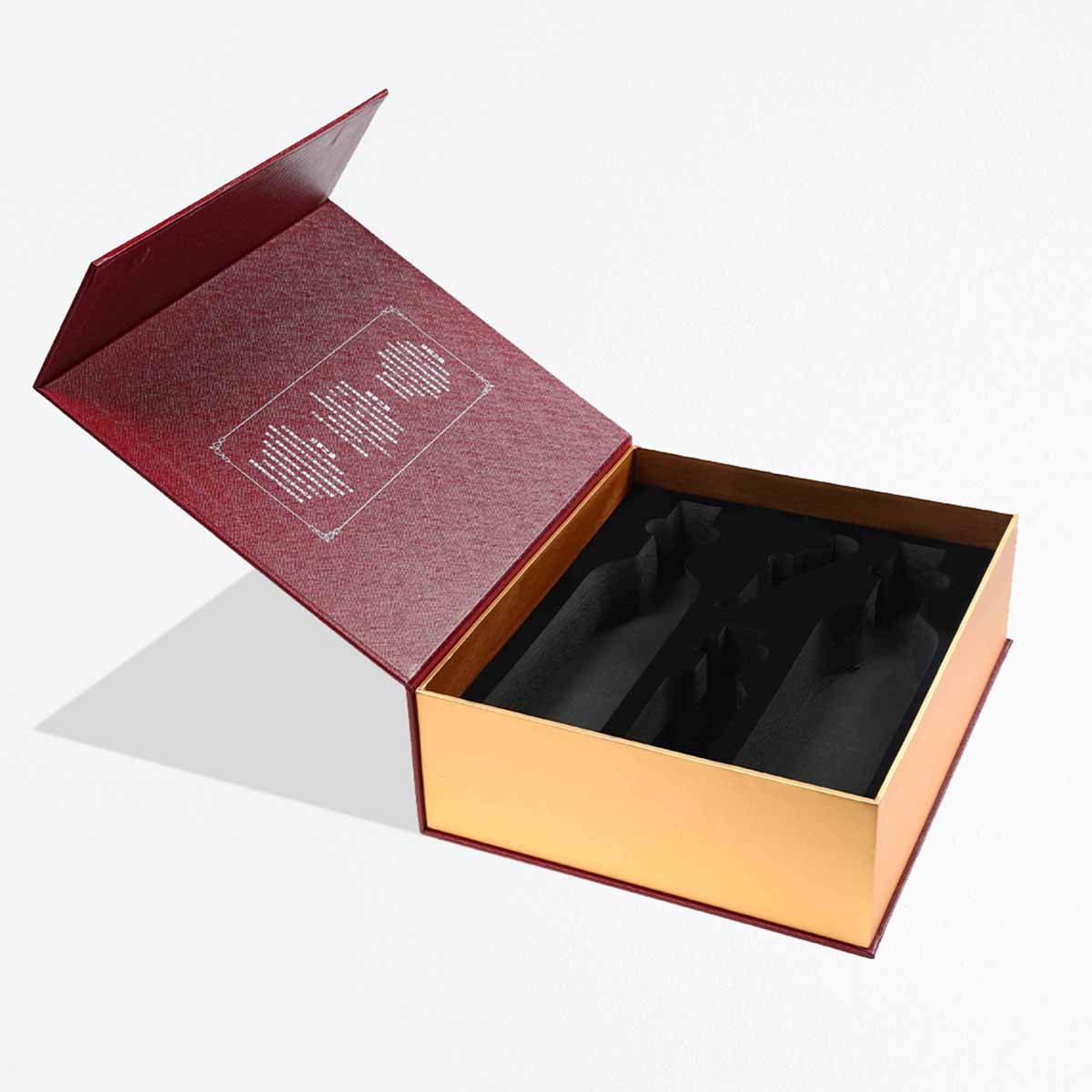 Corrugated Cardboard Inserts — custom corrugated boxes by Packmio Close detail of the print finish on corrugated cardboard inserts