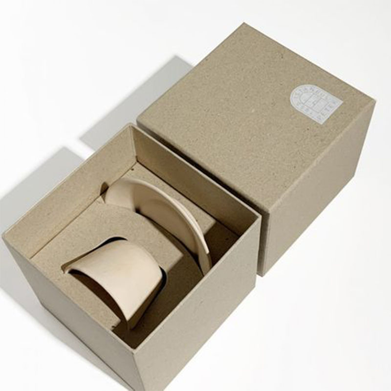 Crockery Boxes opened to show the inside print and construction